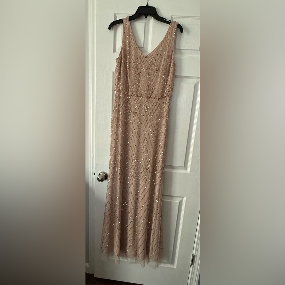 Elegant Sequin Maxi Dress